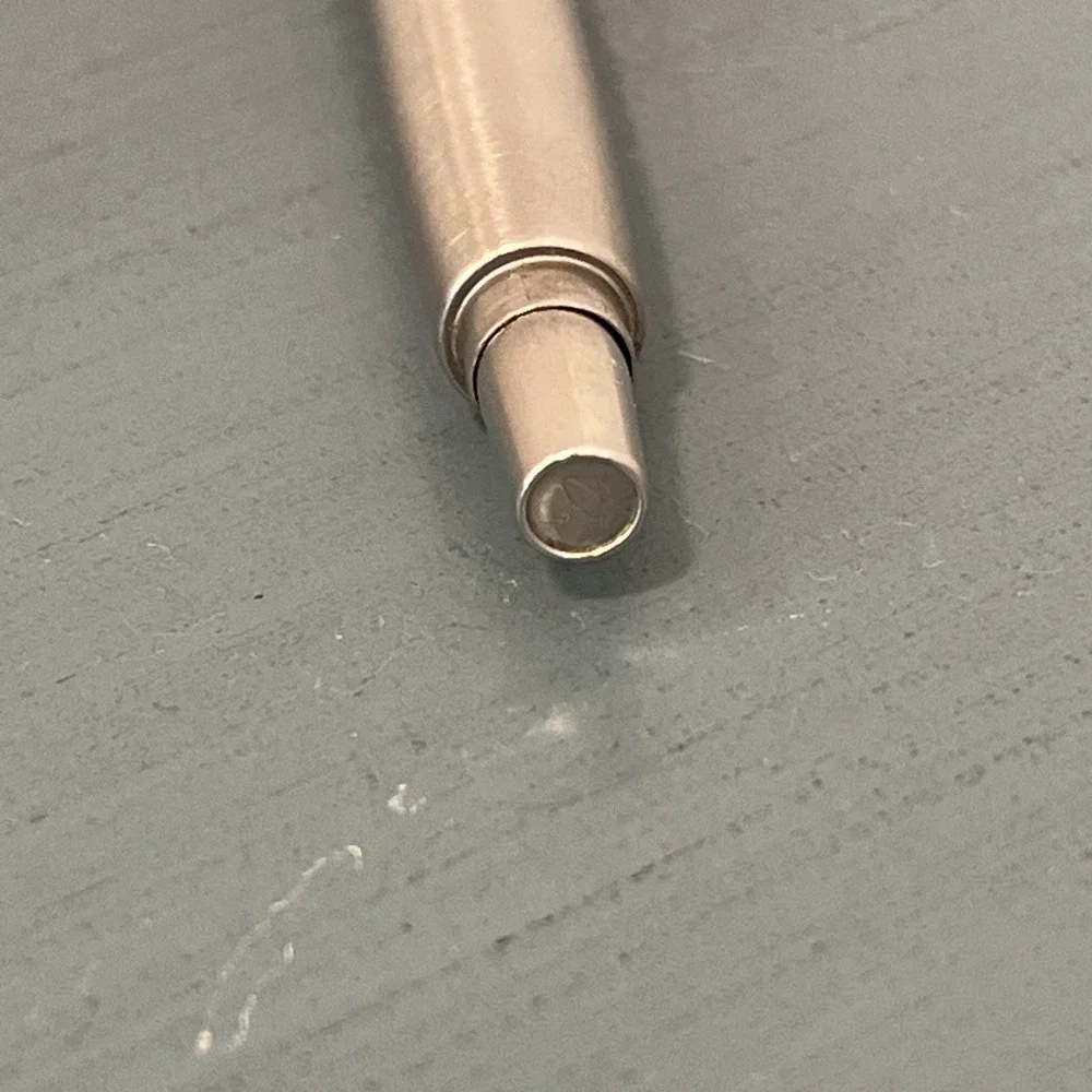 Vintage PARKER Jotter‎ Ballpoint Pen Calendar Brass Threads Black Barrel USA